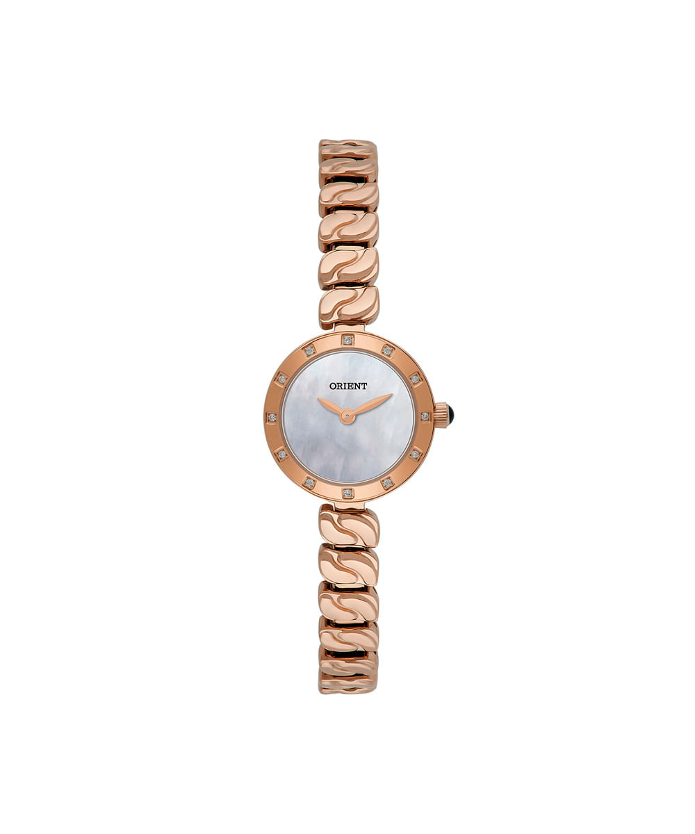 relógio feminino orient analógico frss0115 b1rx rosa relógio feminino orient analógico frss0115 b1rx rosa