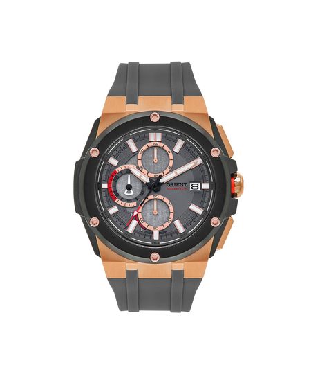 relógio masculino orient cronógrafo mtspc016 g1gx rosa UNICO relógio masculino orient cronógrafo mtspc016 g1gx rosa UNICO