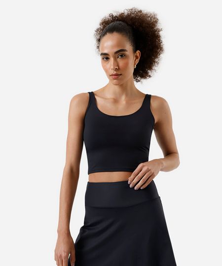 regata feminina esportiva ace preta G