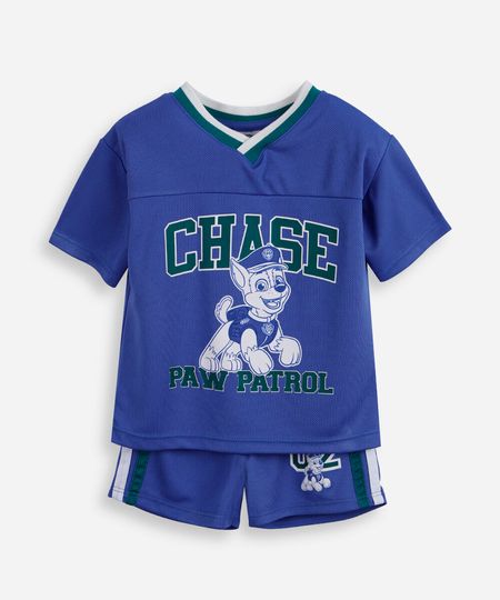 conjunto esportivo infantil patrulha canina azul 1