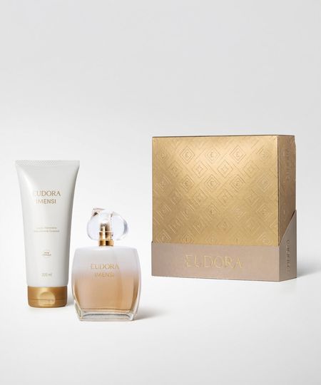 kit feminino eudora imensi desodorante colônia 100ml e loção corporal 200ml UNICO
