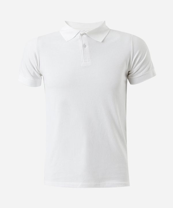 polo juvenil básica off white 12