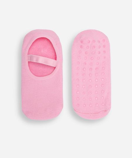meia sapatilha boneca rosa 34-39