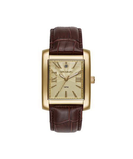 relógio masculino seculus analógico 23744gpsvdc2 dourado UNICO relógio masculino seculus analógico 23744gpsvdc2 dourado UNICO