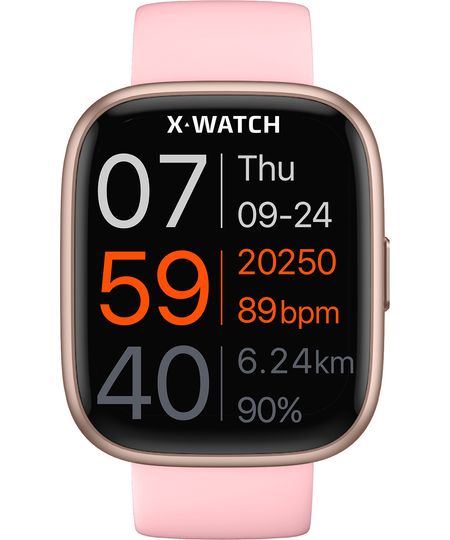 smartwatch feminino x watch xswuqpi006apxrx rosa UNICO