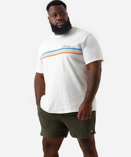 short masculino cós elástico plus size verde GG1 short masculino cós elástico plus size verde GG1