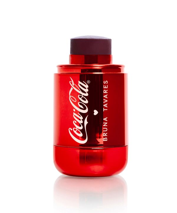 blush stick bruna tavares coca cola intense cherry UNICO