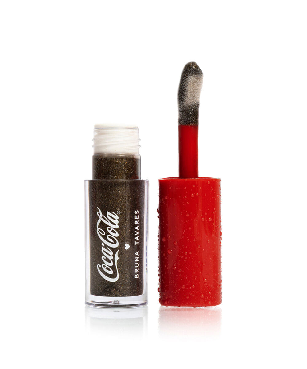lip gloss bruna tavares coca cola black bubbles
