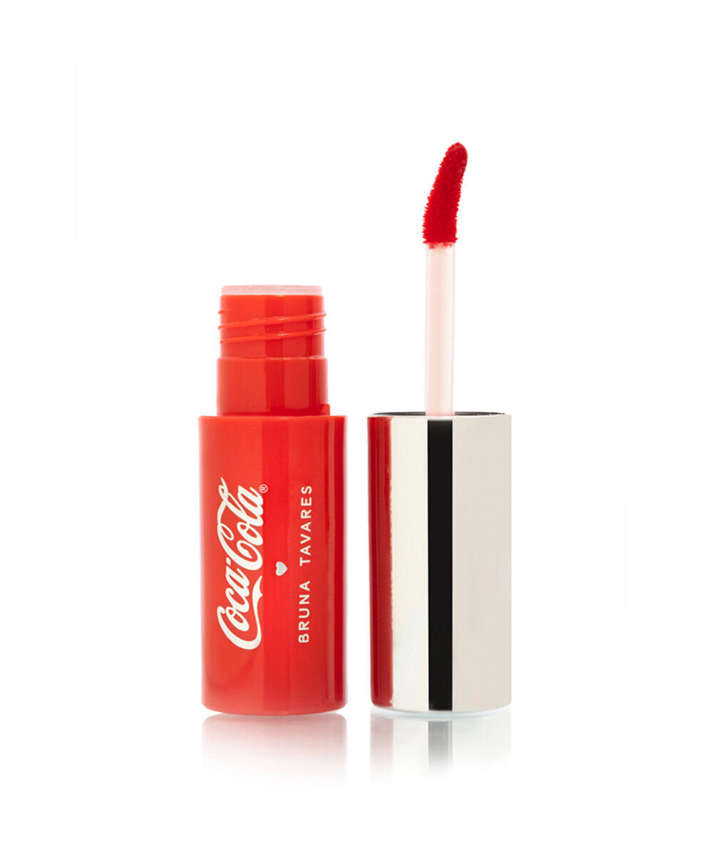 gloss labial oil tint bruna tavares coca cola iconic