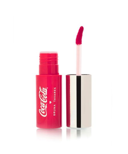 gloss labial oil tint bruna tavares coca cola bold UNICO