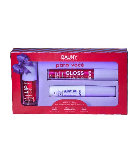 kit bauny gloss labial 3d lip oil gel para cílios e sobrancelha UNICO kit bauny gloss labial 3d lip oil gel para cílios e sobrancelha UNICO