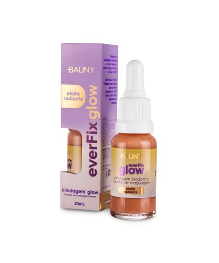 sérum blindagem bauny everfix glow UNICO sérum blindagem bauny everfix glow UNICO