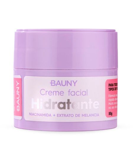 creme facial bauny hidratante 50g UNICO creme facial bauny hidratante 50g UNICO