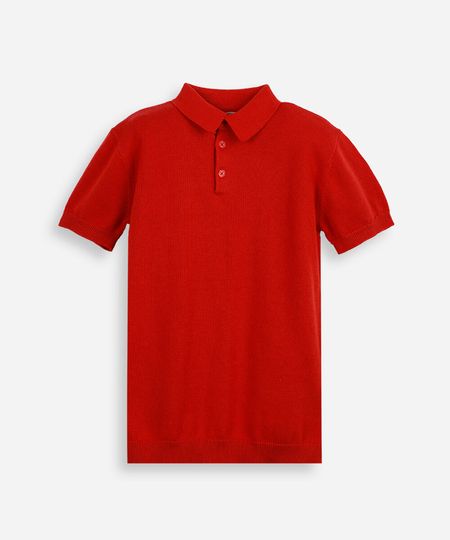 polo infantil de tricot manga curta vermelha 6 polo infantil de tricot manga curta vermelha 6