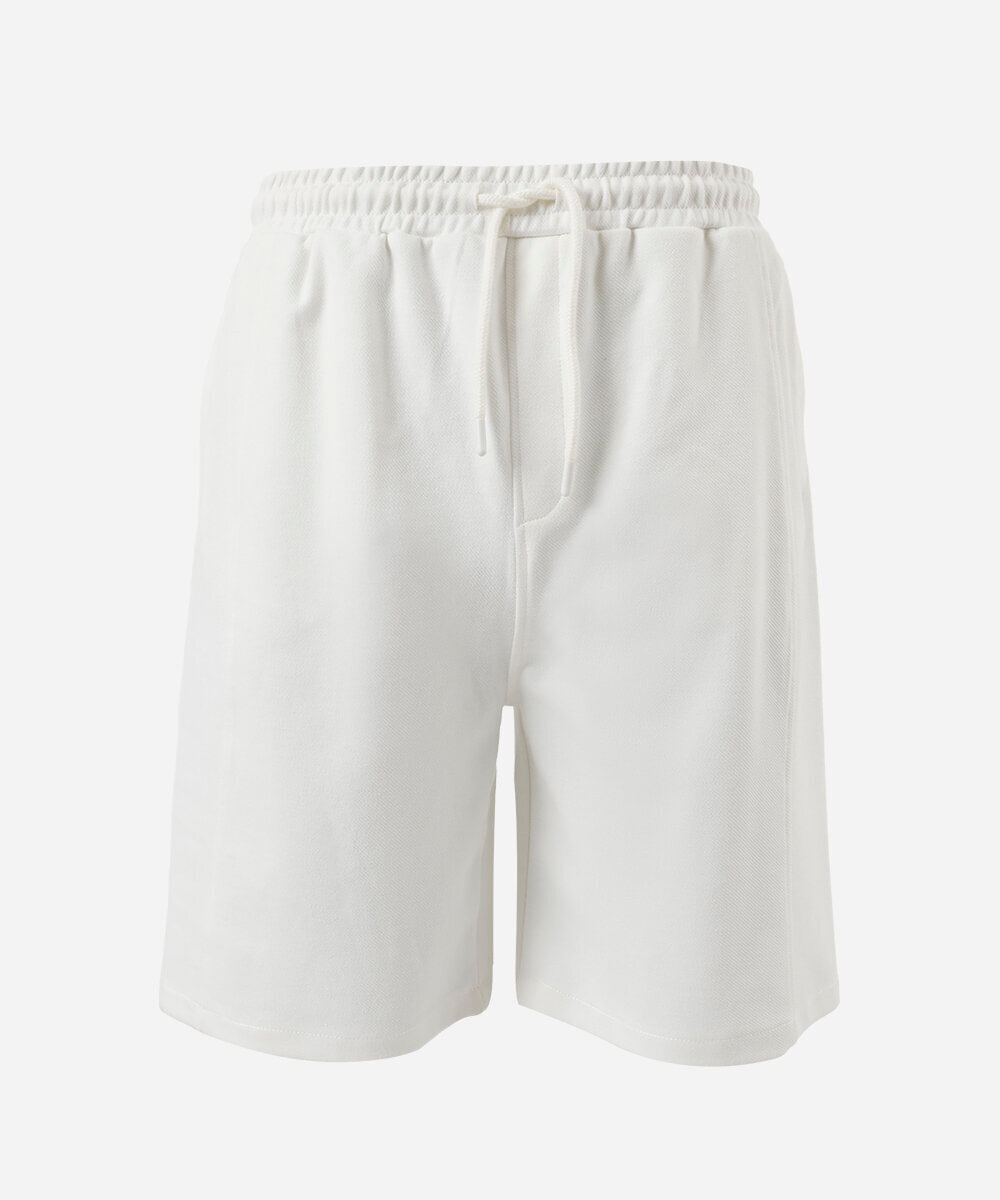 bermuda juvenil com bolsos off white