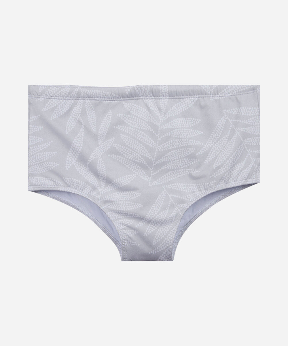 sunga masculina tradicional folhagem cinza