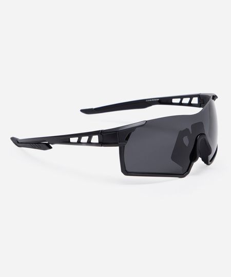 óculos de sol esportivo ace unissex preto UNICO óculos de sol esportivo ace unissex preto UNICO