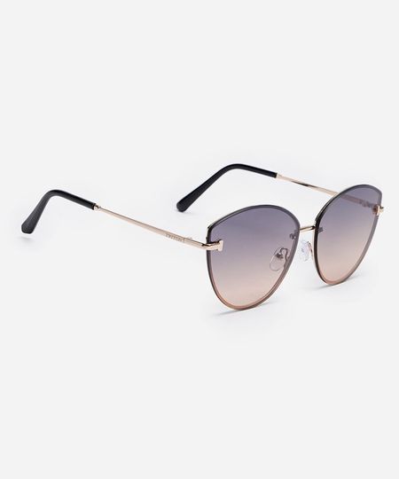 óculos de sol gatinho triton dourado UNICO óculos de sol gatinho triton dourado UNICO