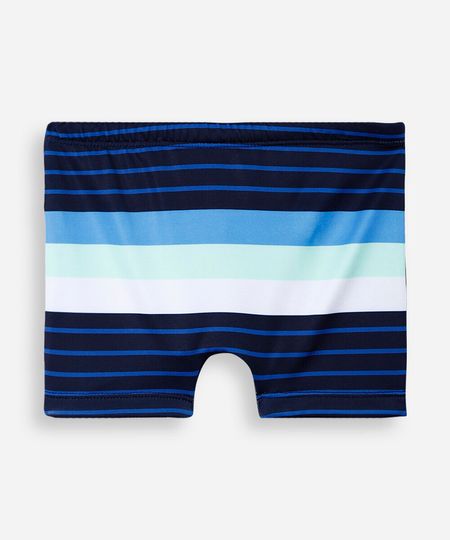 sunga boxer infantil listrada proteção uv azul 12