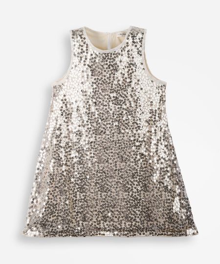 vestido evasê infantil de paetê dourado 12 vestido evasê infantil de paetê dourado 12