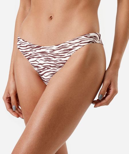 biquíni calcinha asa delta feminino animal print colorido G