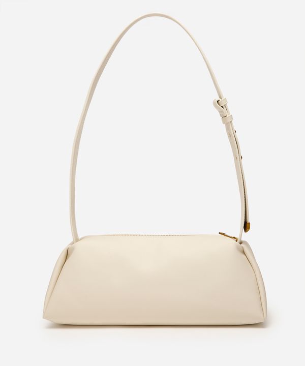 bolsa shoulder alongada soft off white UNICO