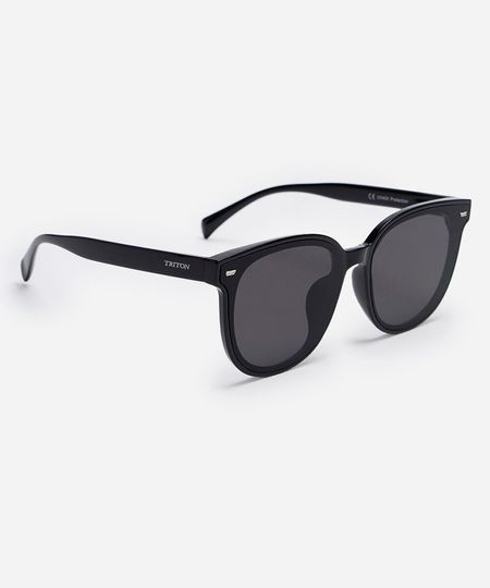 óculos de sol redondo triton preto UNICO óculos de sol redondo triton preto UNICO