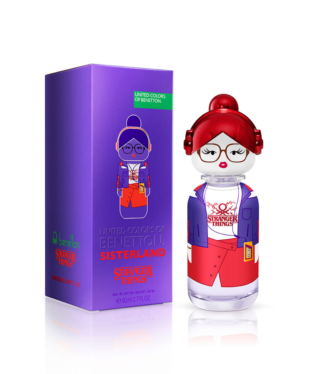 perfume feminino benetton united colors sisterland stranger things eau de parfum 80ml