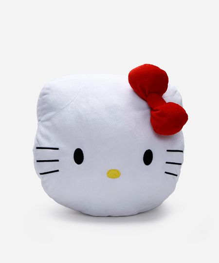 almofada hello kitty branco UNICO