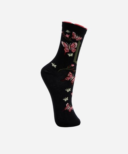 meia cano alto wicked colorida 34-39