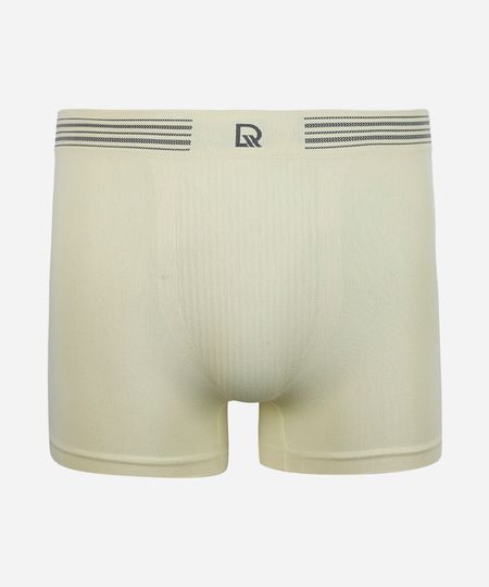cueca masculina boxer de poliamida delrio amarela GG