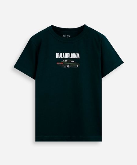 camiseta infantil de algodão opala democrata verde 4 camiseta infantil de algodão opala democrata verde 4