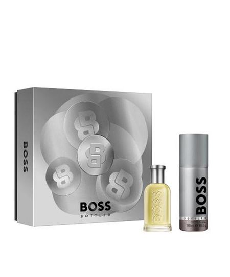 kit perfume masculino hugo boss bottled edt 50ml e desodorante 150ml UNICO