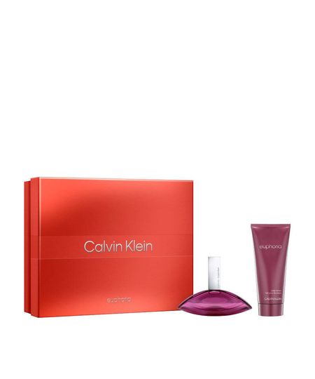 kit perfume feminino calvin klein euphoria for women edp 50ml e body lotion 100ml UNICO kit perfume feminino calvin klein euphoria for women edp 50ml e body lotion 100ml UNICO