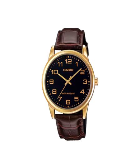 relógio masculino casio analógico mtp v001gl 1budf dourado UNICO relógio masculino casio analógico mtp v001gl 1budf dourado UNICO