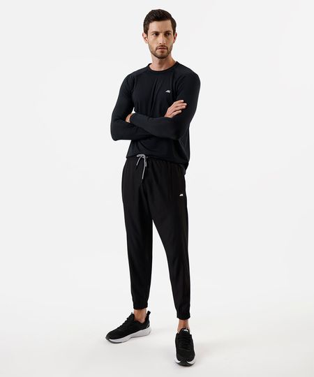 calça jogger masculina esportiva ace com bolsos preta G