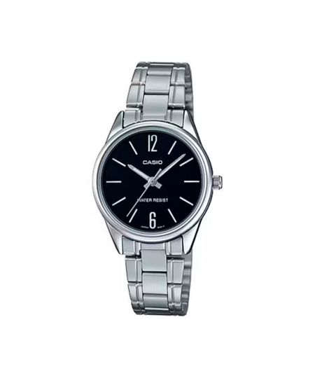 relógio feminino casio analógico ltp v005d 1budf prateado UNICO relógio feminino casio analógico ltp v005d 1budf prateado UNICO