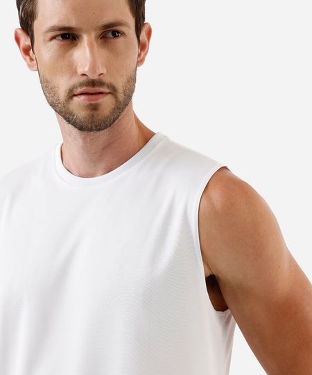 regata machão masculina esportiva ace branca P