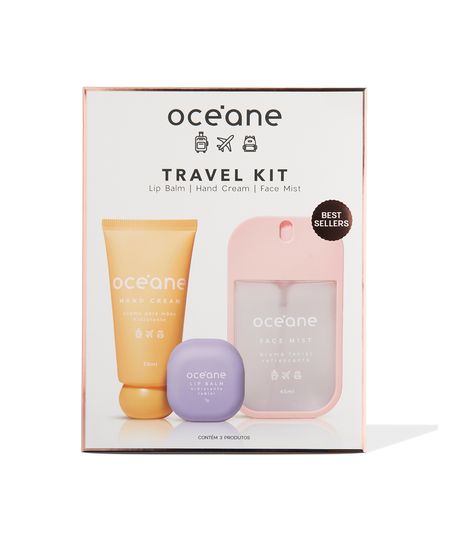 kit océane de viagem linha travel UNICO