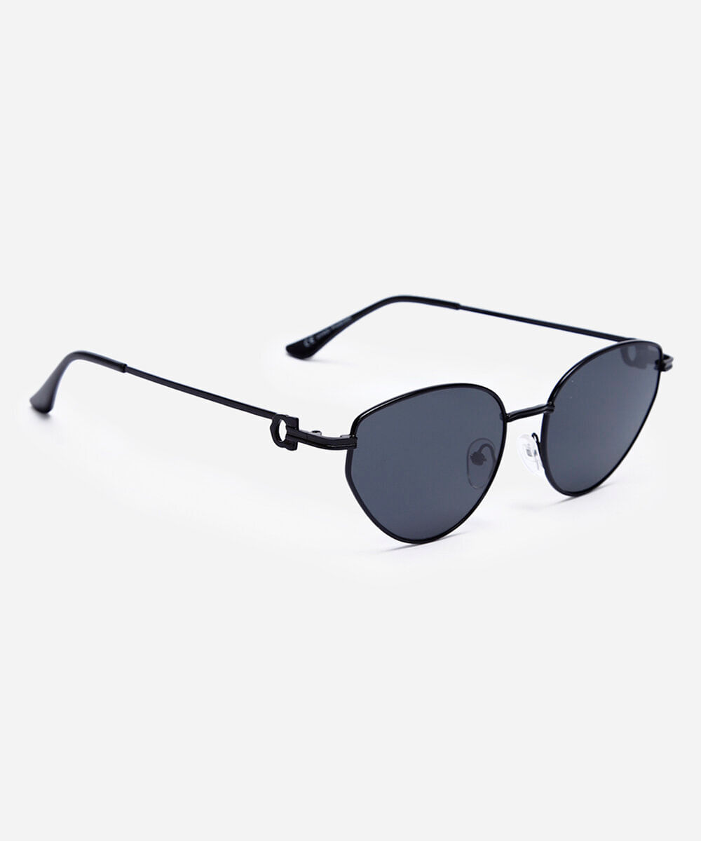 óculos de sol oval triton preto