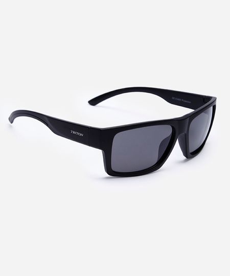 óculos de sol acetato quadrado triton preto UNICO óculos de sol acetato quadrado triton preto UNICO