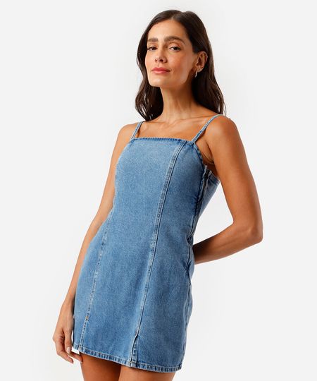 macaquinho short saia feminino jeans azul PP macaquinho short saia feminino jeans azul PP