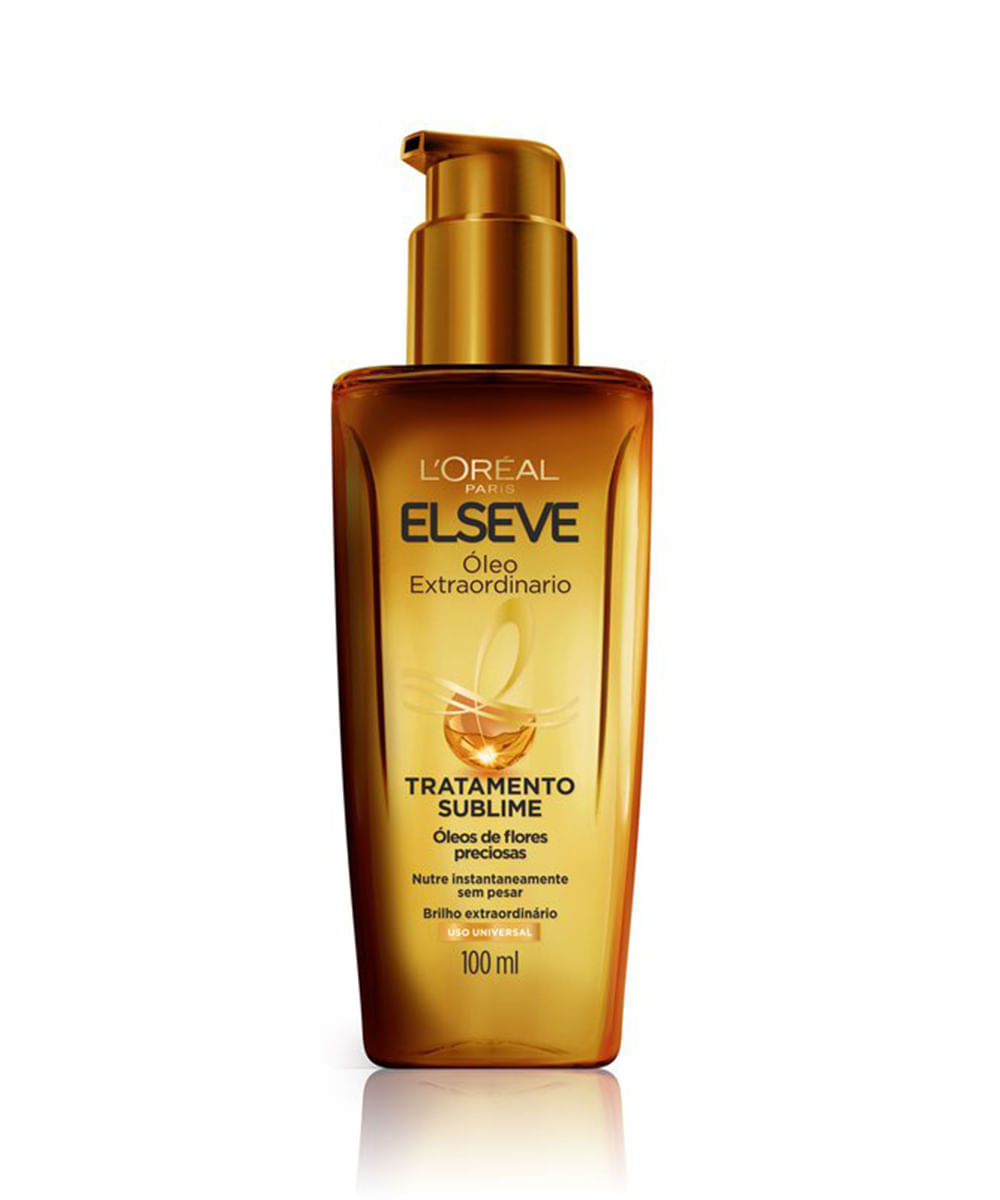 finalizador capilar óleo extraordinário elseve loréal paris 100ml