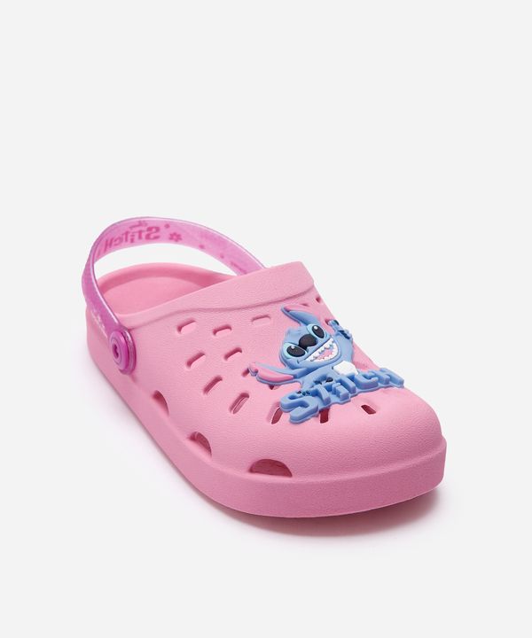 babuche infantil stitch rosa 33-34