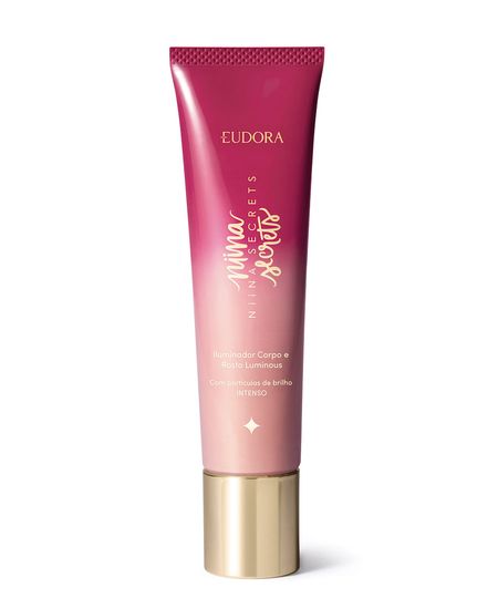 niina secrets iluminador corpo e rosto luminous 60ml dourado UNICO niina secrets iluminador corpo e rosto luminous 60ml dourado UNICO