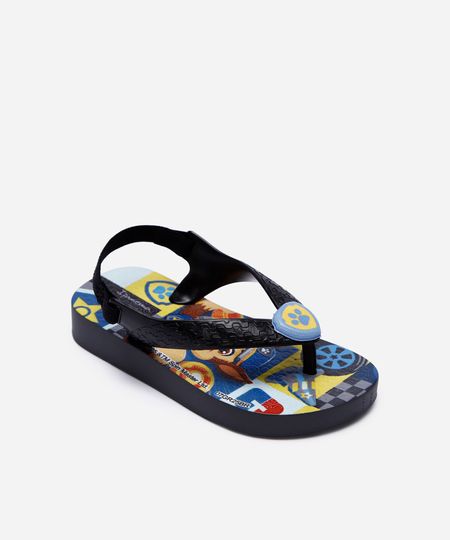 chinelo baby ipanema patrulha canina preto 19 chinelo baby ipanema patrulha canina preto 19