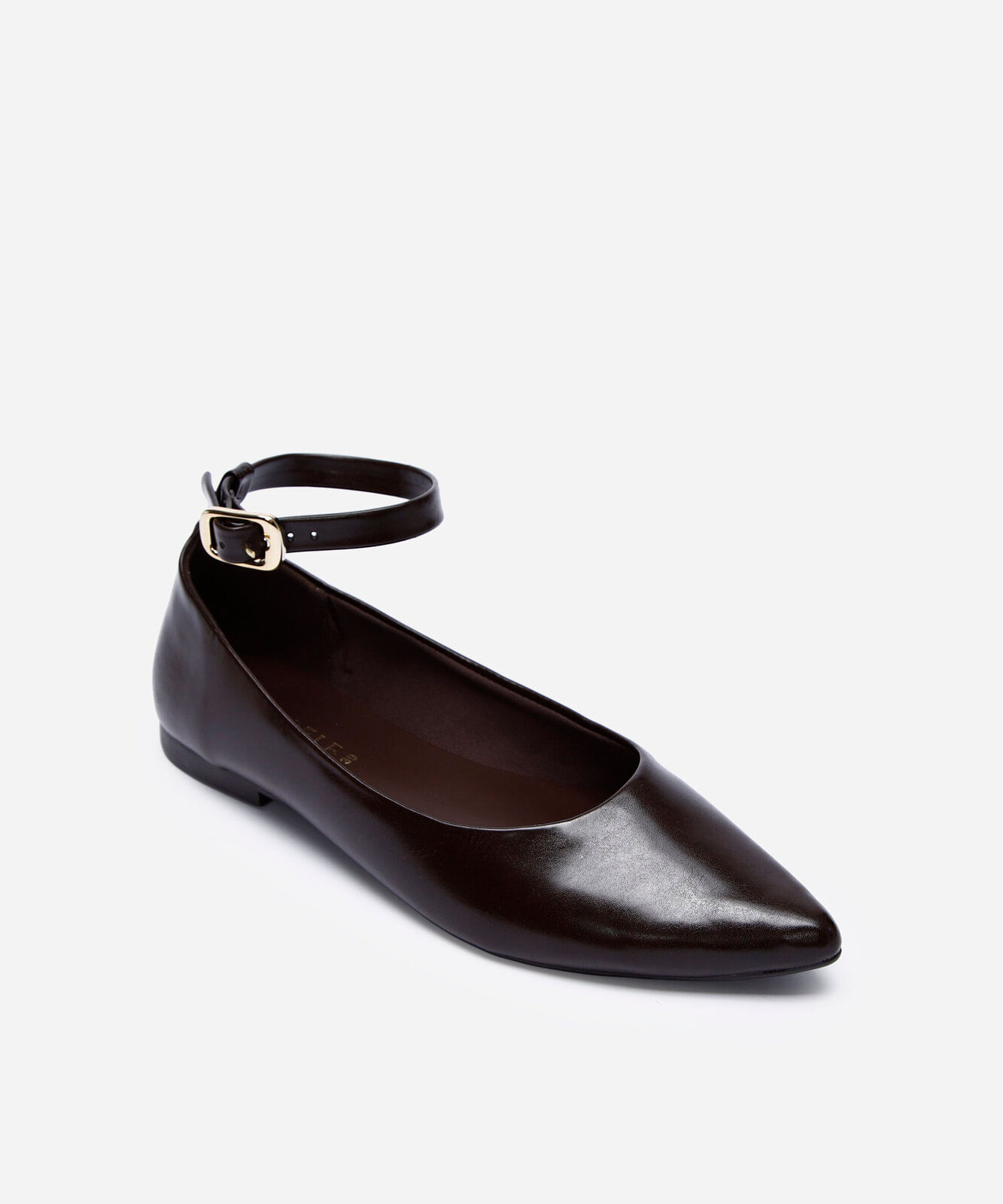 sapatilha feminina com pulseira oneself marrom