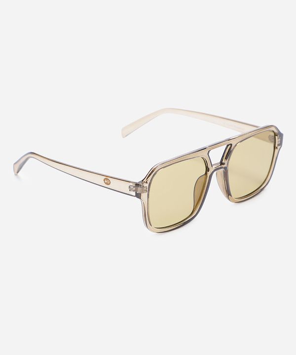 óculos de sol aviador bold verde UNICO