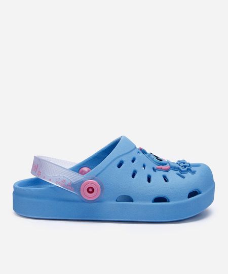 babuche infantil stitch azul 28