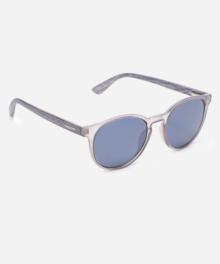 óculos de sol redondo triton cinza UNICO óculos de sol redondo triton cinza UNICO